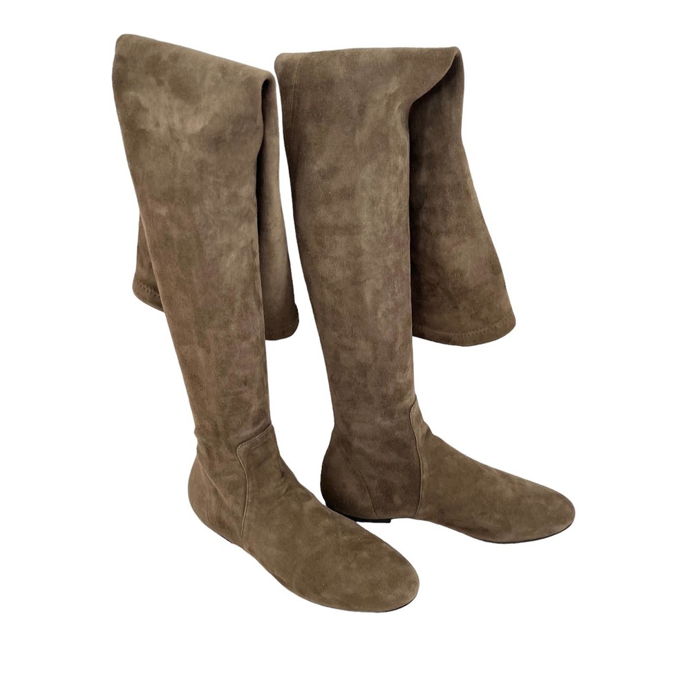 Isabel Marant Etoile Brenna Stretch Suede Over the Knee Boots Women Size 9/EU39 - Picture 8 of 16